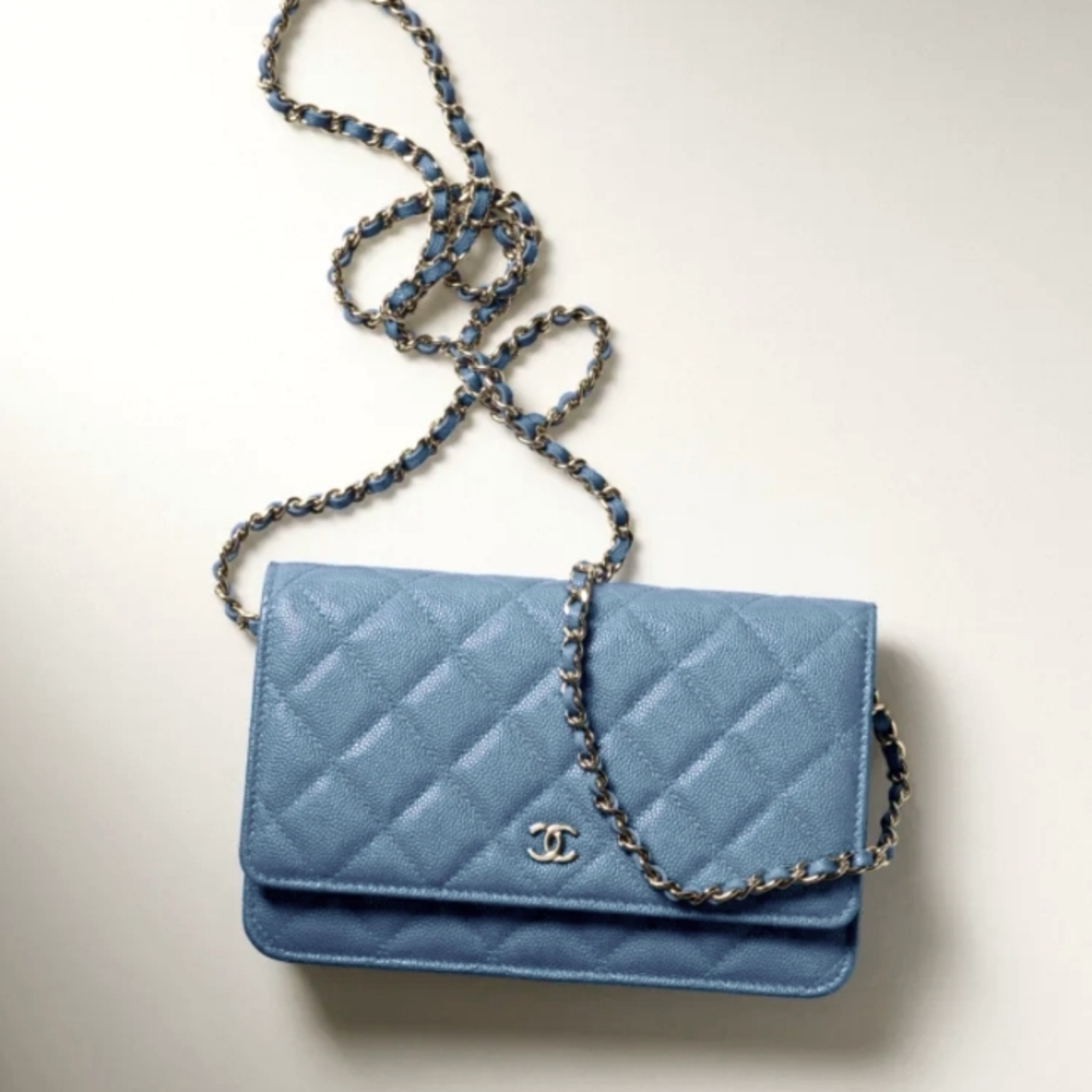 Chanel clutch with cain